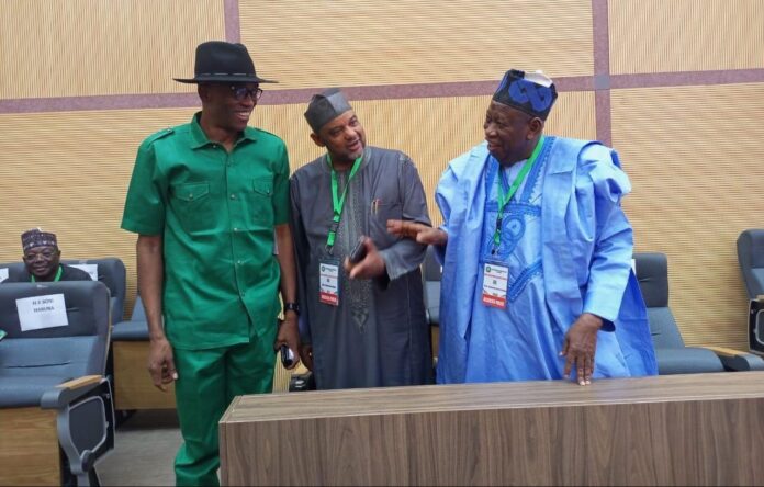 APC, LP, PDP Chairmen Arrive Supreme Court Abuja