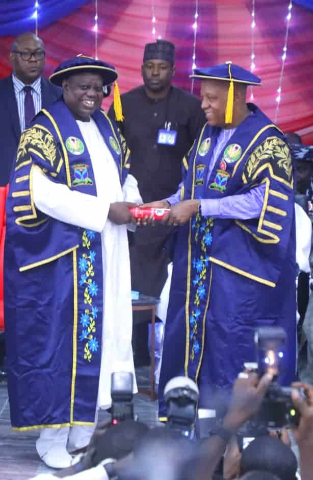VP Shettima Receives Honorary Doctorate Degree In University of Maiduguri