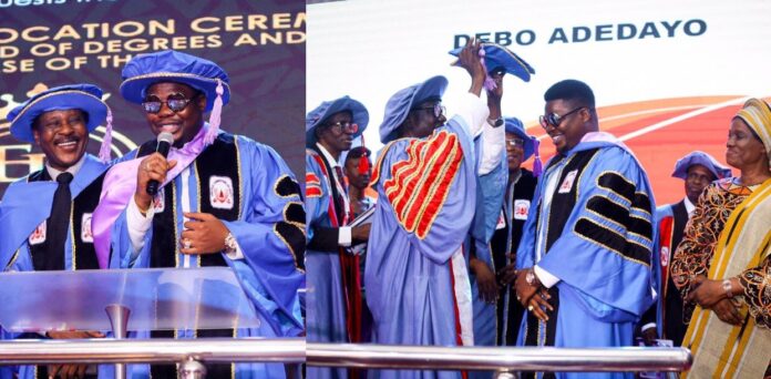 Comedian Mr Macaroni Bags Honourary Degree From Oyo University