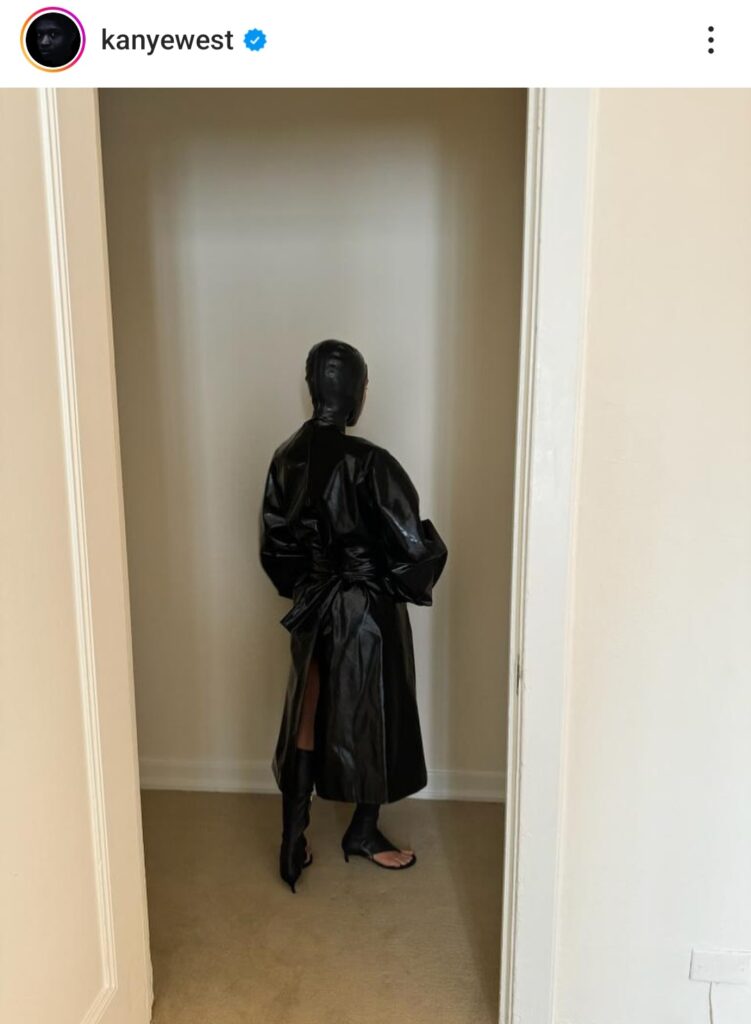 'Cream Of Wheat' - Kanye West Captions As He Shares More Revealing Photos Of His Wife Bianca Censori