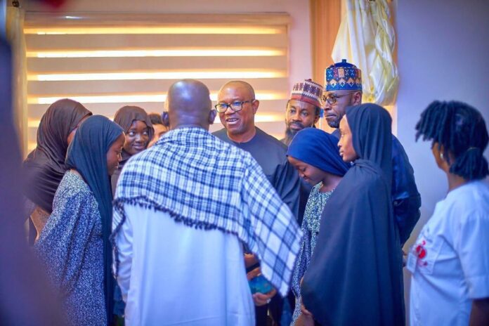 Nabeeha: Peter Obi Visits Family Of Abducted Abuja Sisters