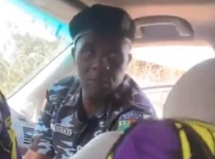 ‘Do Am Sharp Sharp’- Officer Caught Extorting Motorist, NPF Commences Probe