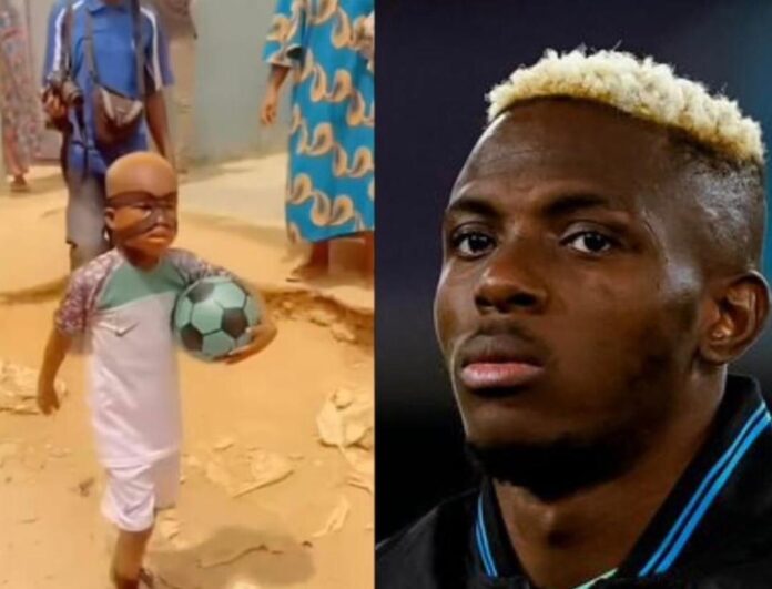 Victor Osimhen gifts young Ivorian fan N2.5m in viral video
