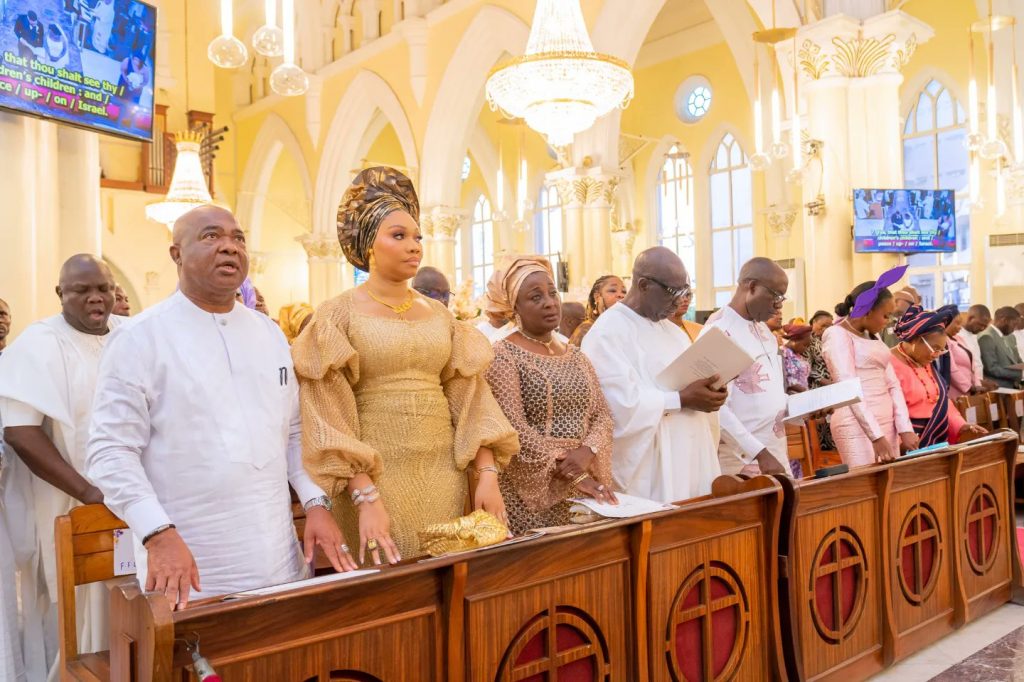 Sanwo-Olu Gave Out His Daughter, Modupeoreoluwa, In Marriage In Lagos (Photos)