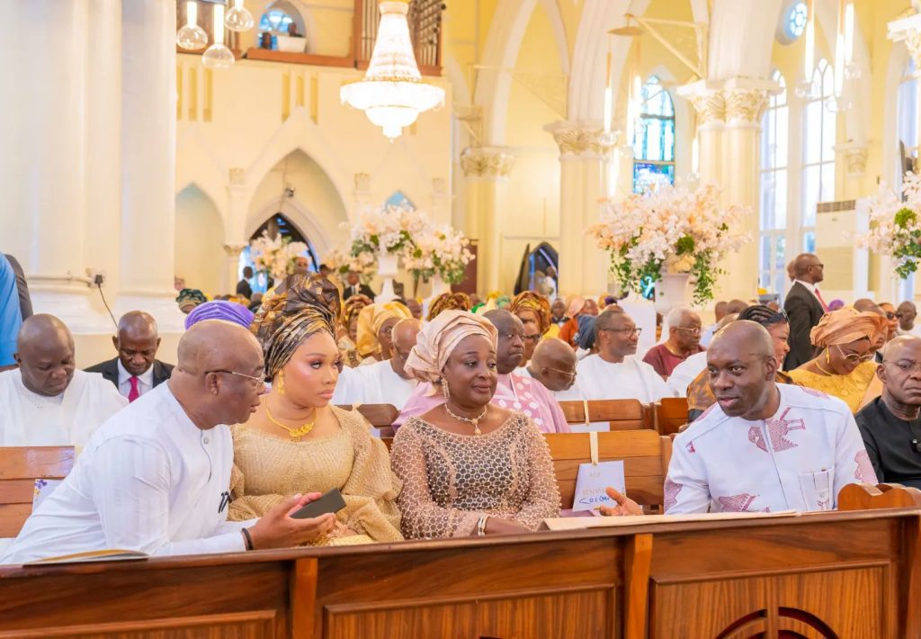 Sanwo-Olu Gave Out His Daughter, Modupeoreoluwa, In Marriage In Lagos (Photos)