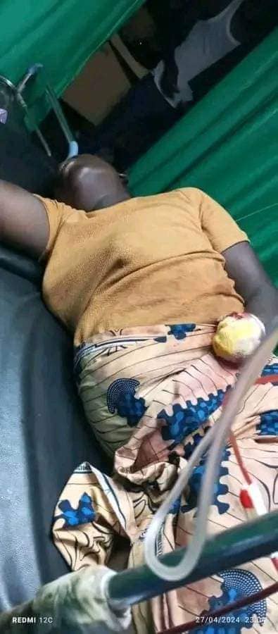 Man S£vers Wife's Hand Over N3000 in Jos (Photos) 1 Man S£vers Wife's Hand Over N3000 in Jos (Photos)