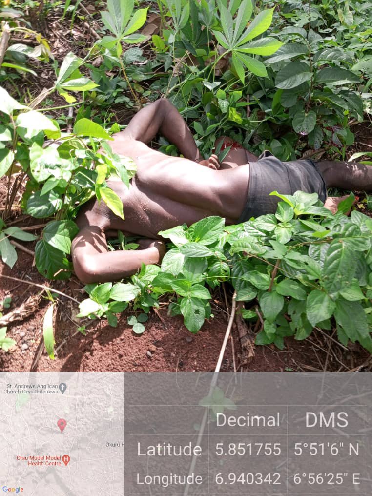 Troops N£utralize IPOB/ESN IED Expert (Photo) 1 Troops N£utralize IPOB/ESN IED Expert (Photo)