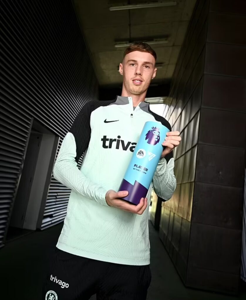 Cole Palmer Clinches Premier League's Young Player of the Season Award