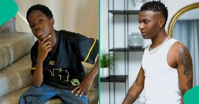 Wizkid's son Tife shares new photos, Raise Sweet Emotions 