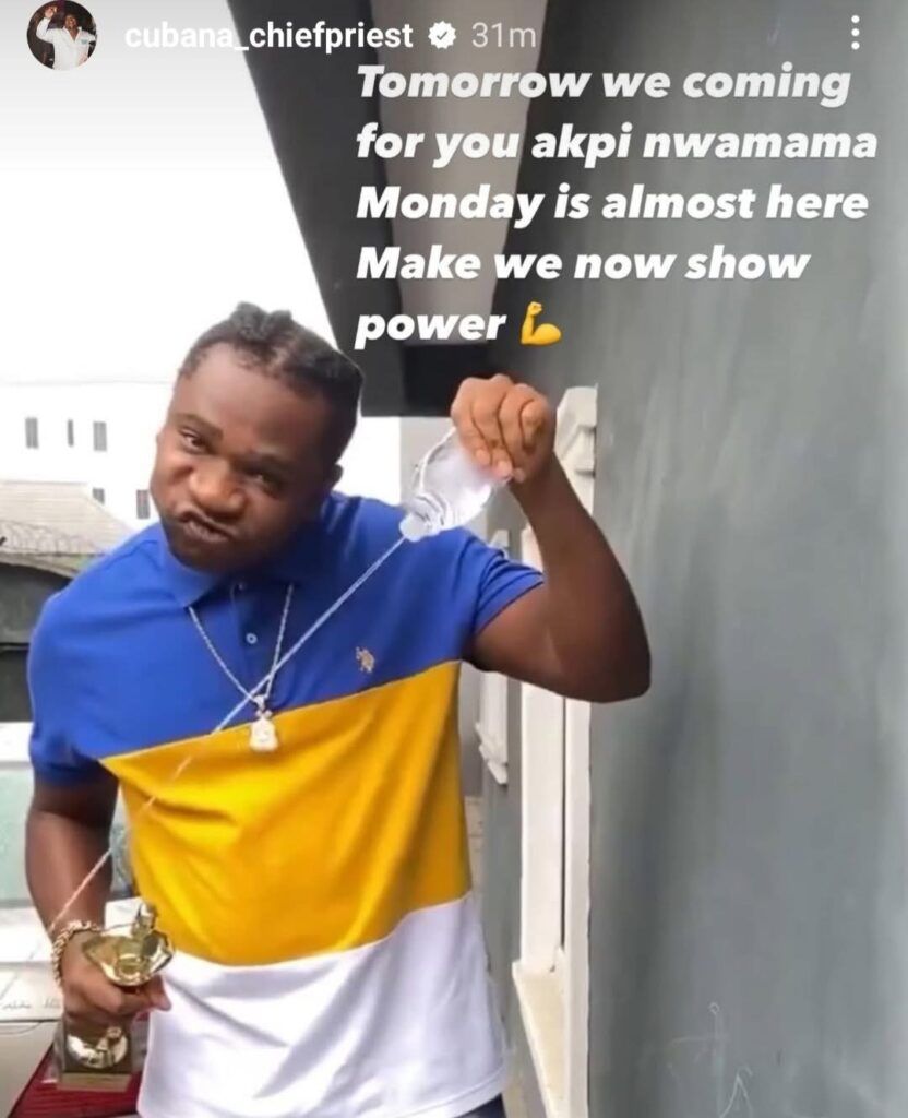 Cubana Chiefpriest vows to show power and release Speed Darlington tomorrow after Burna boy detained him for defàmatory 1 Cubana Chiefpriest vows to show power and release Speed Darlington tomorrow after Burna boy detained him for defàmatory