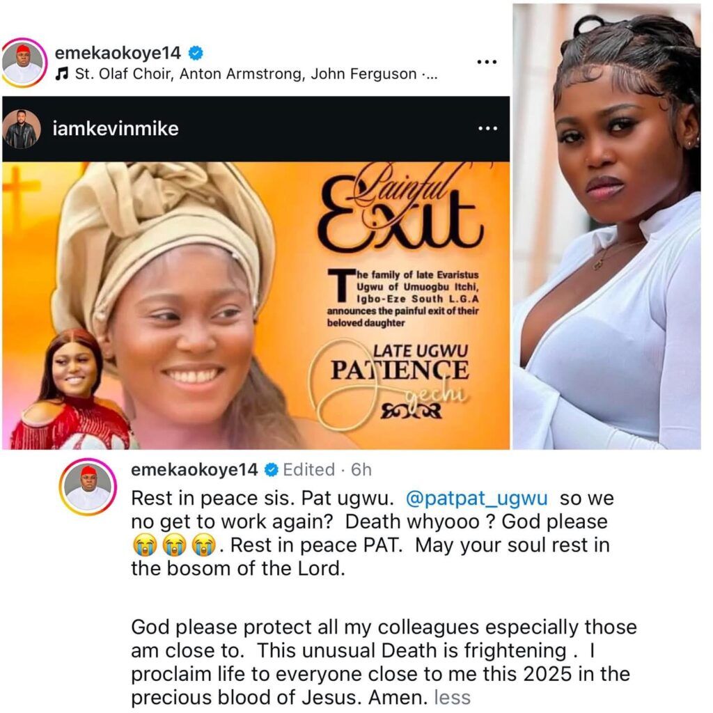Nollywood Actress Pat Agwu d!es at 35